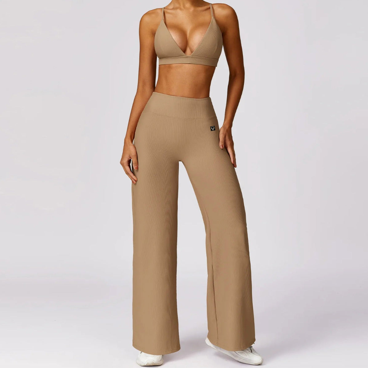 Victorious LuxeMotion 2Pcs Ribbed Sports Set