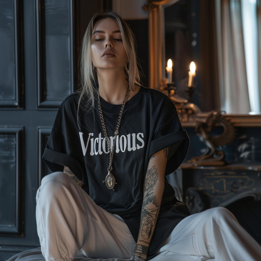 Victorious Victorian Gym oversize T-shirt