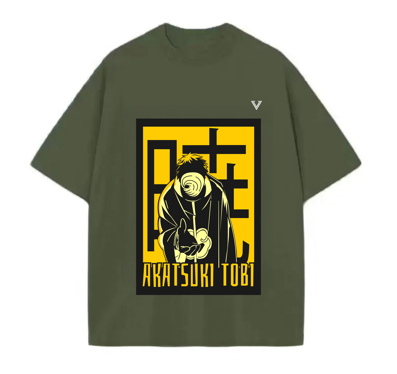 Akatsuki Tobi (Naruto) Anime Oversize T-Shirt