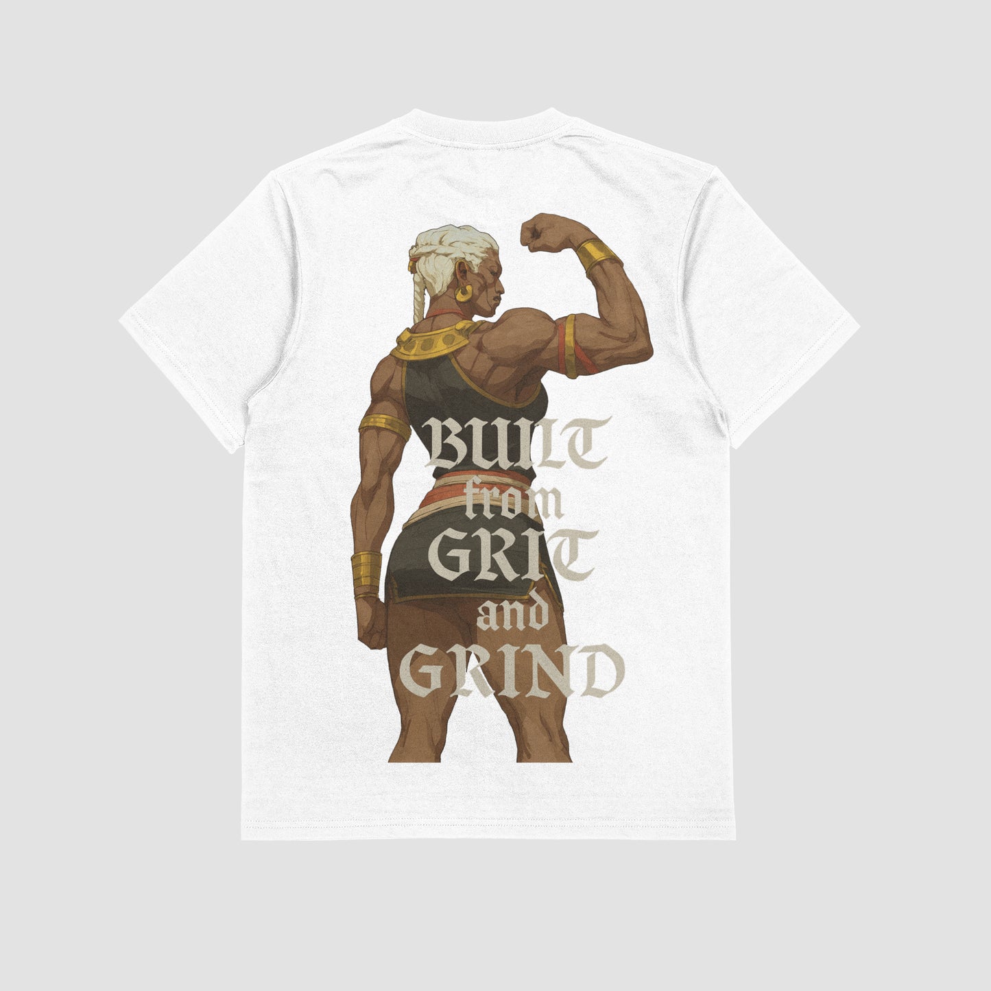 Ambessa "Built from Grit & Grind" Gym T-shirt (Oversized)