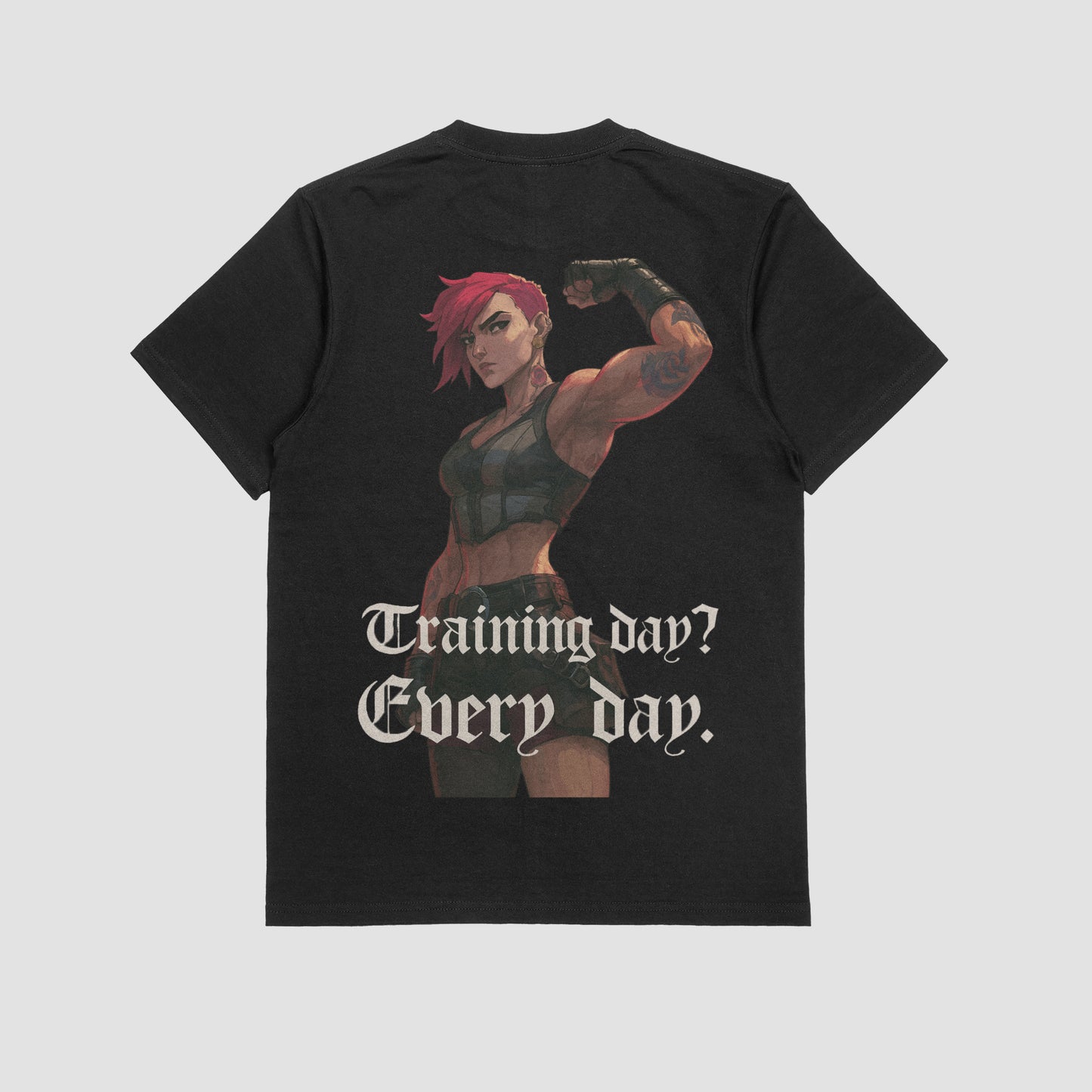 Vi "training day" Gym T-shirt (Oversize)