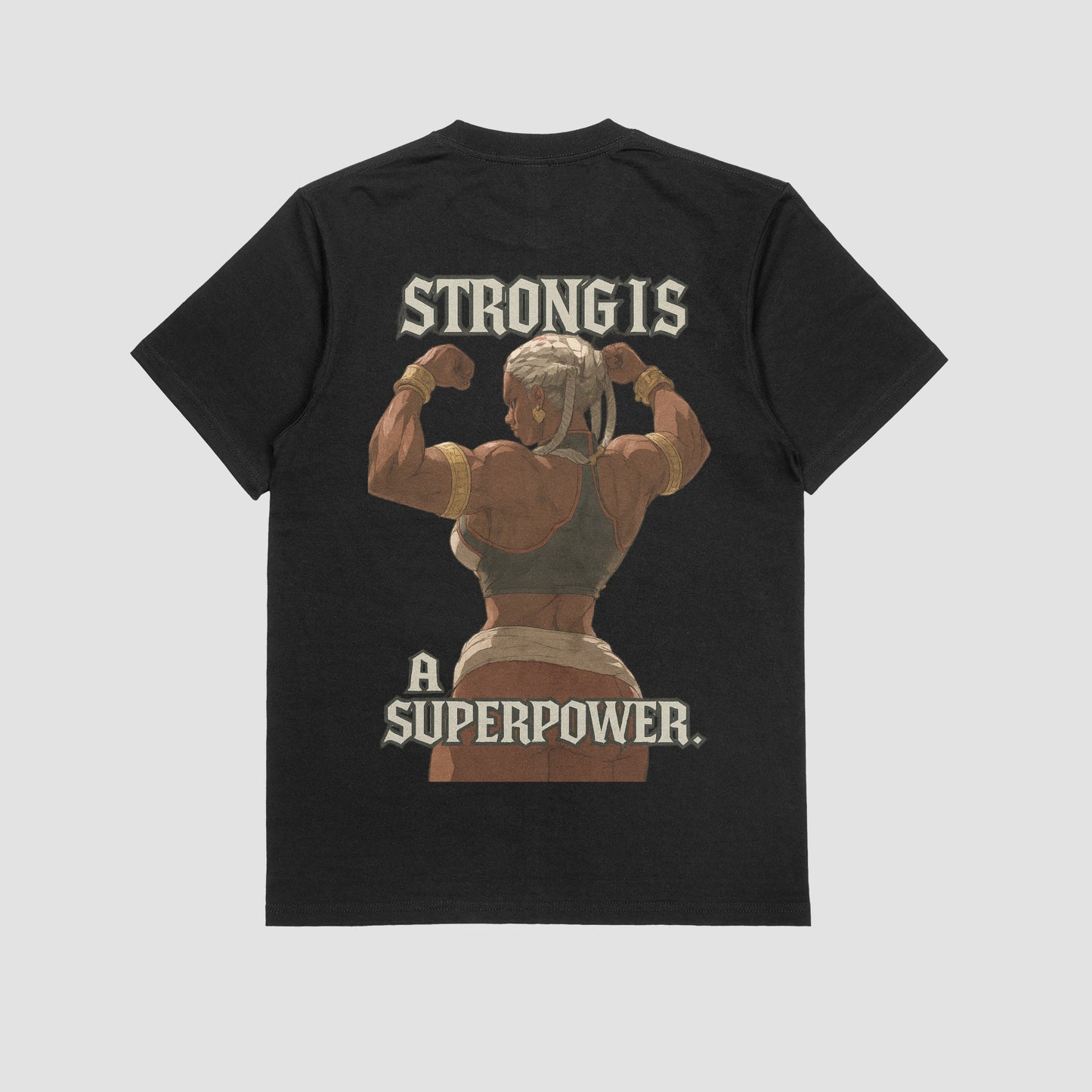 Ambessa "Strong is a superpower" Gym T-shirt (Oversize)