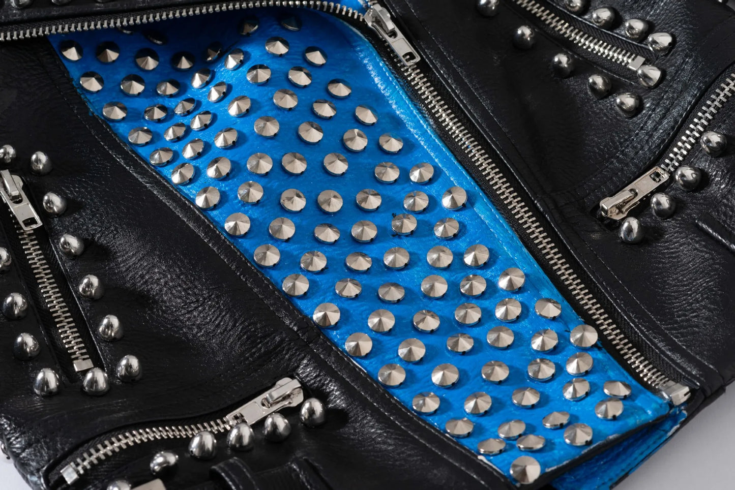 Victorious Midnight Rivet Leather Jacket