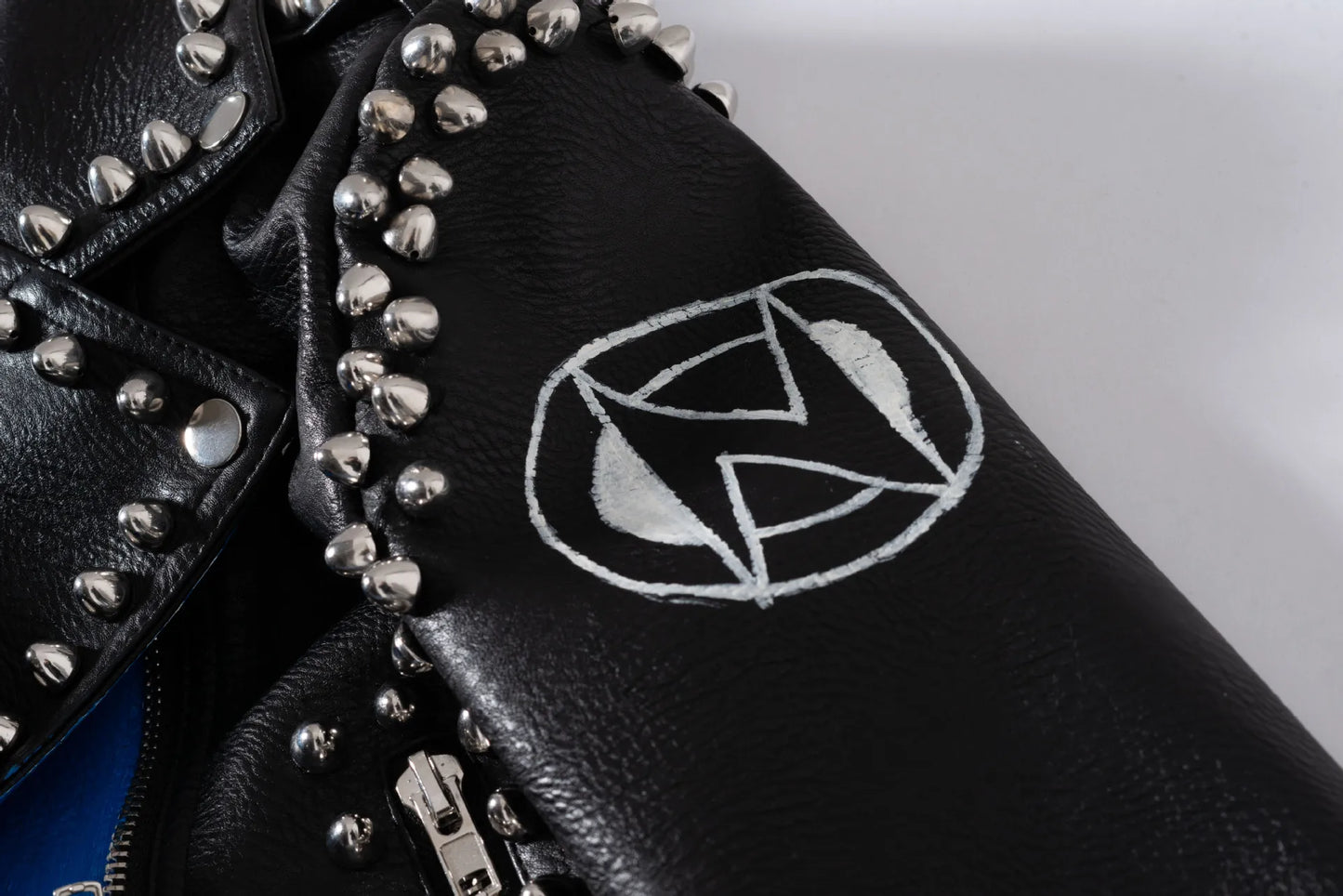 Victorious Midnight Rivet Leather Jacket