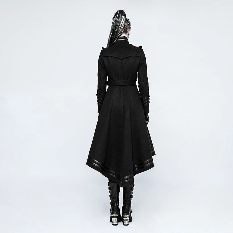 Victorious Obsidian Warden Button Wool Coat