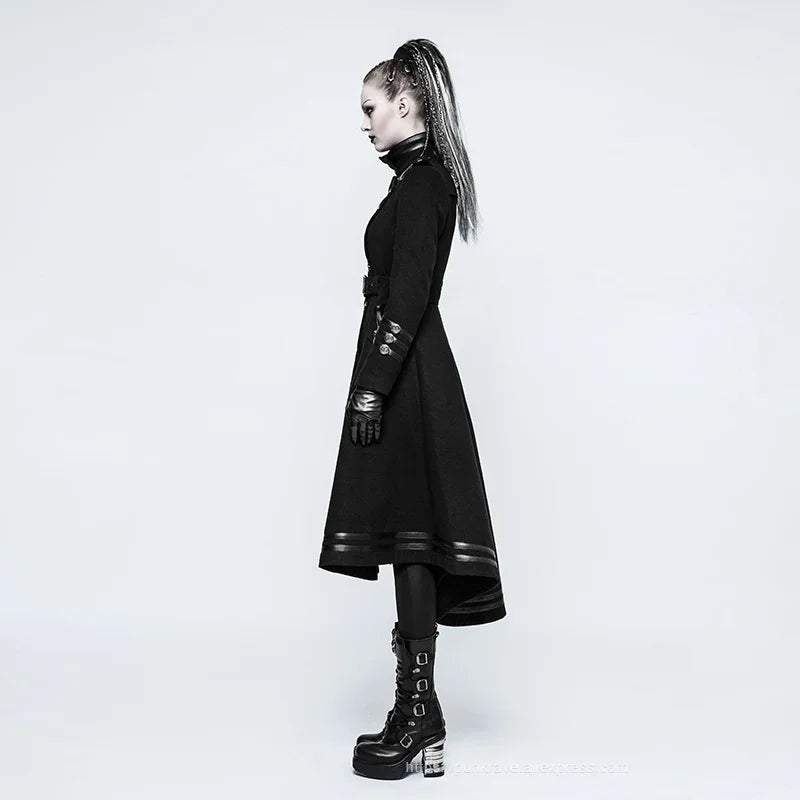 Victorious Obsidian Warden Button Wool Coat