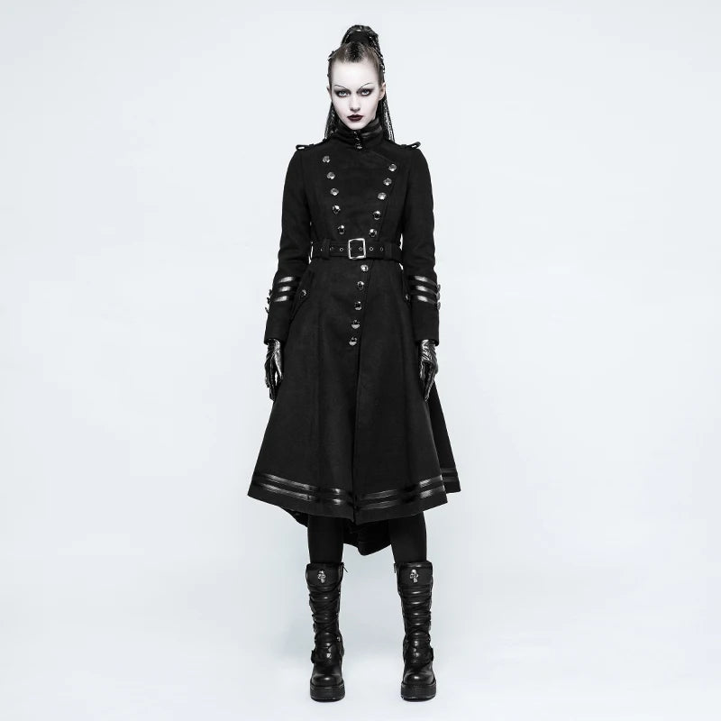 Victorious Obsidian Warden Button Wool Coat