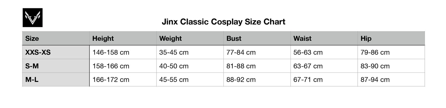 Jinx Classic Cosplay - Full Set (High Quality)