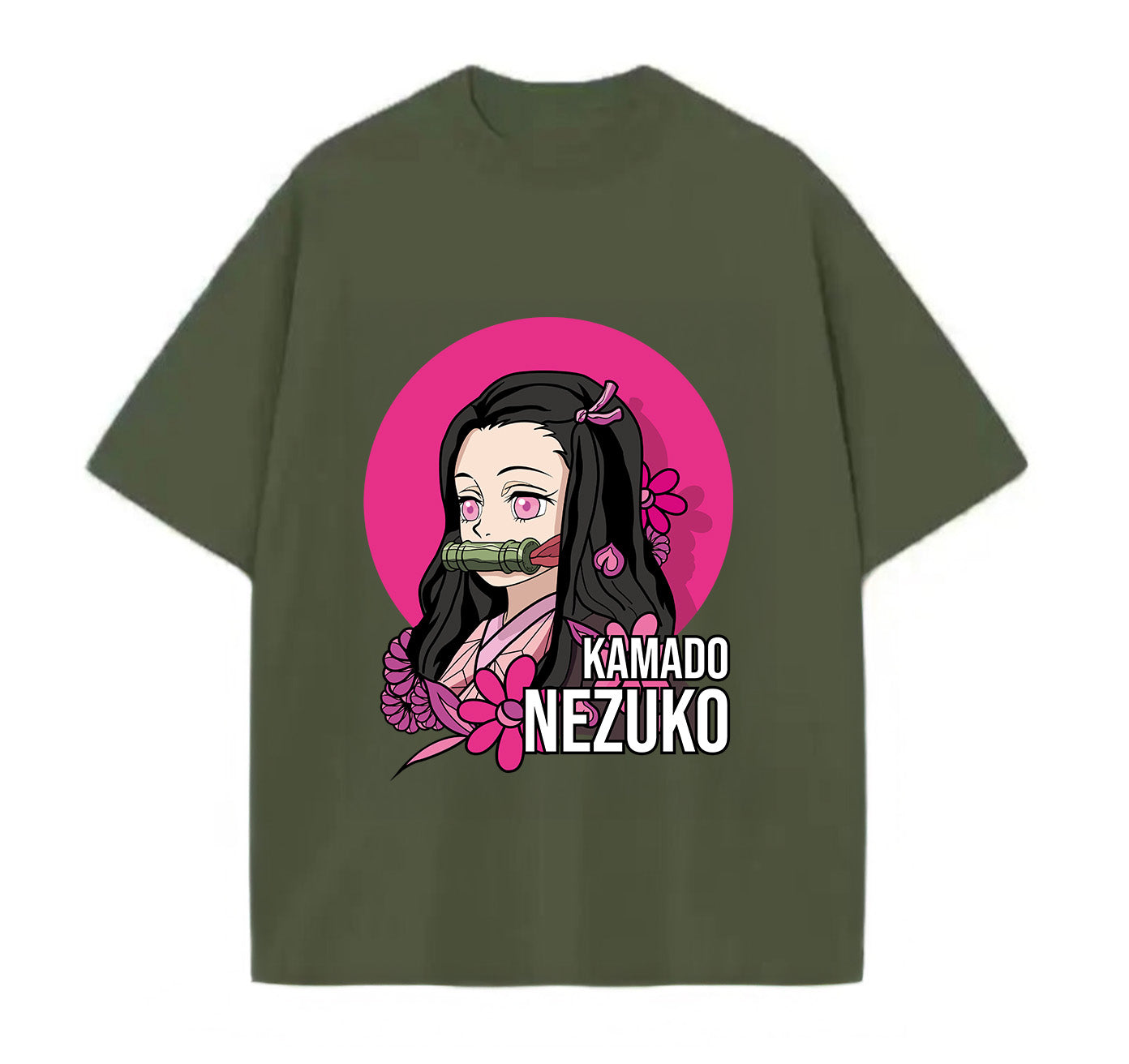 Nezuko (Demons Slayer) Anime Oversize T-Shirt