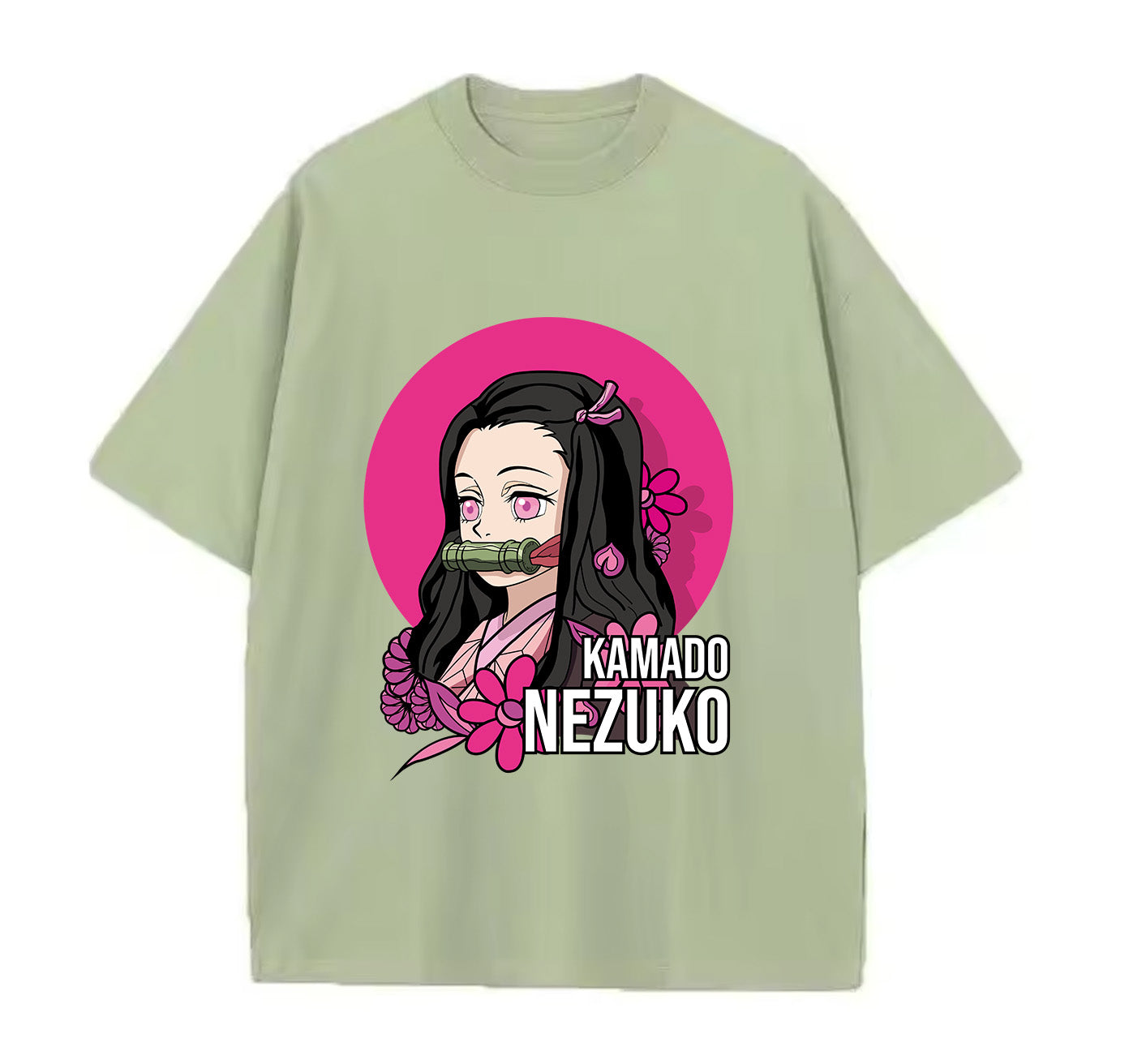 Nezuko (Demons Slayer) Anime Oversize T-Shirt