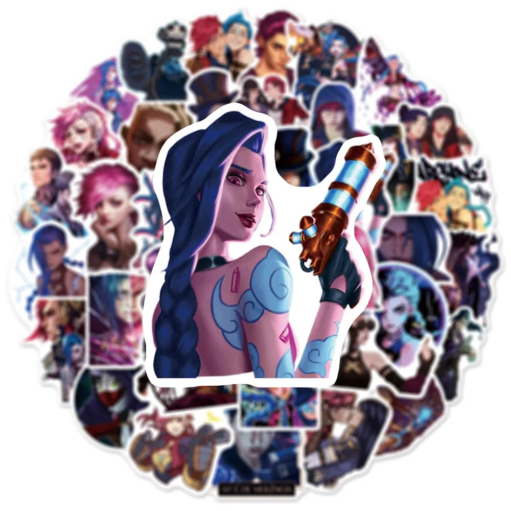 Victorious Arcane League of Legends Stickers 10/30/50PCS