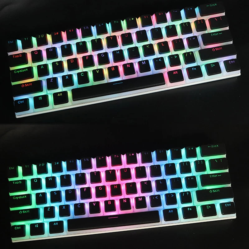 Victorious Dreamscape 104 Keys PBT Pudding Keycap Two-color Injection/ OEM Profile / for Gateron Cherry MX/ Mechanical Keyboard