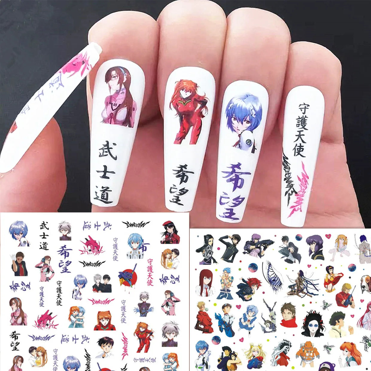 Victorious Anime Mix Nail Sticker