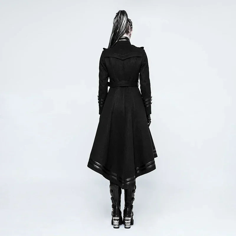 Victorious Obsidian Warden Button Wool Coat