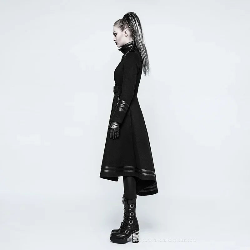 Victorious Obsidian Warden Button Wool Coat
