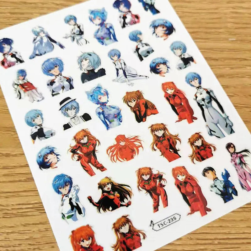 Victorious Anime Mix Nail Sticker