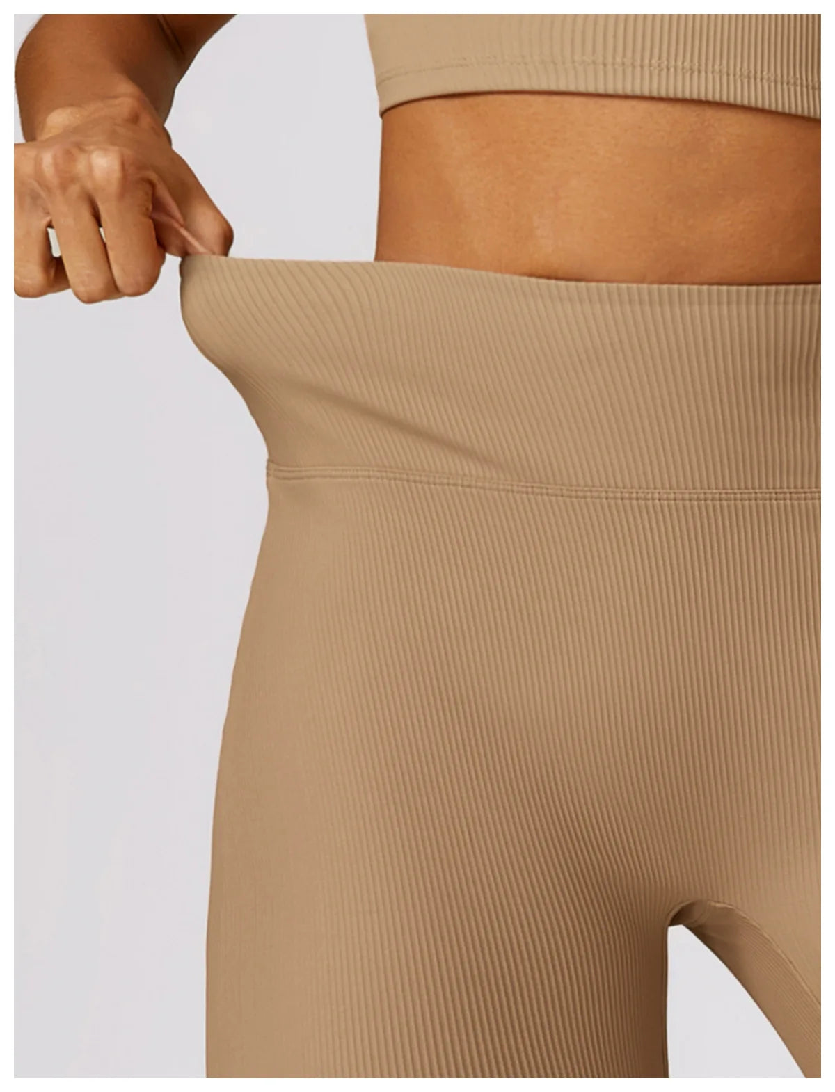 Victorious LuxeMotion 2Pcs Ribbed Sports Set