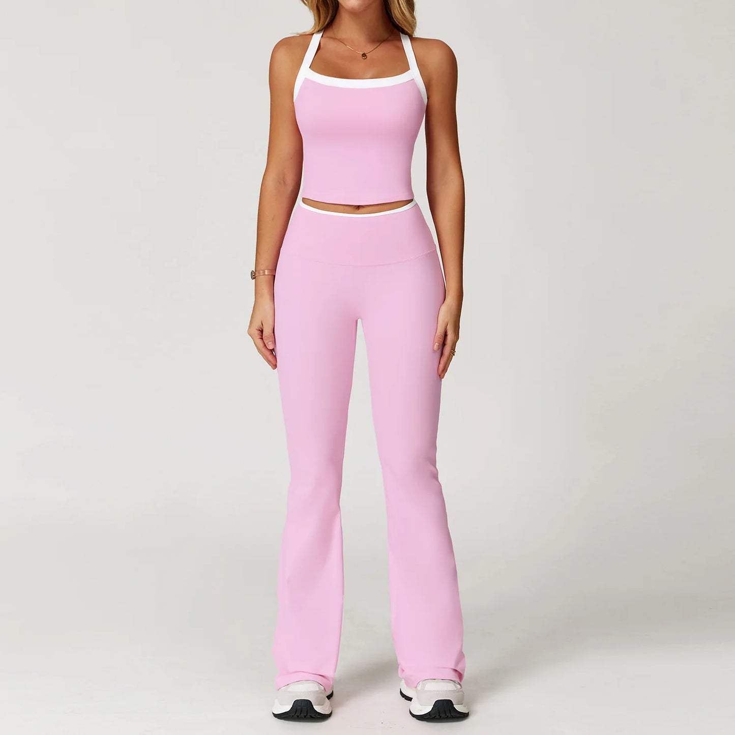 Women Tracksuit 2PCS Yoga Set / Nude Feeling Workout Sets (Victorious Sailor Strength Bra)