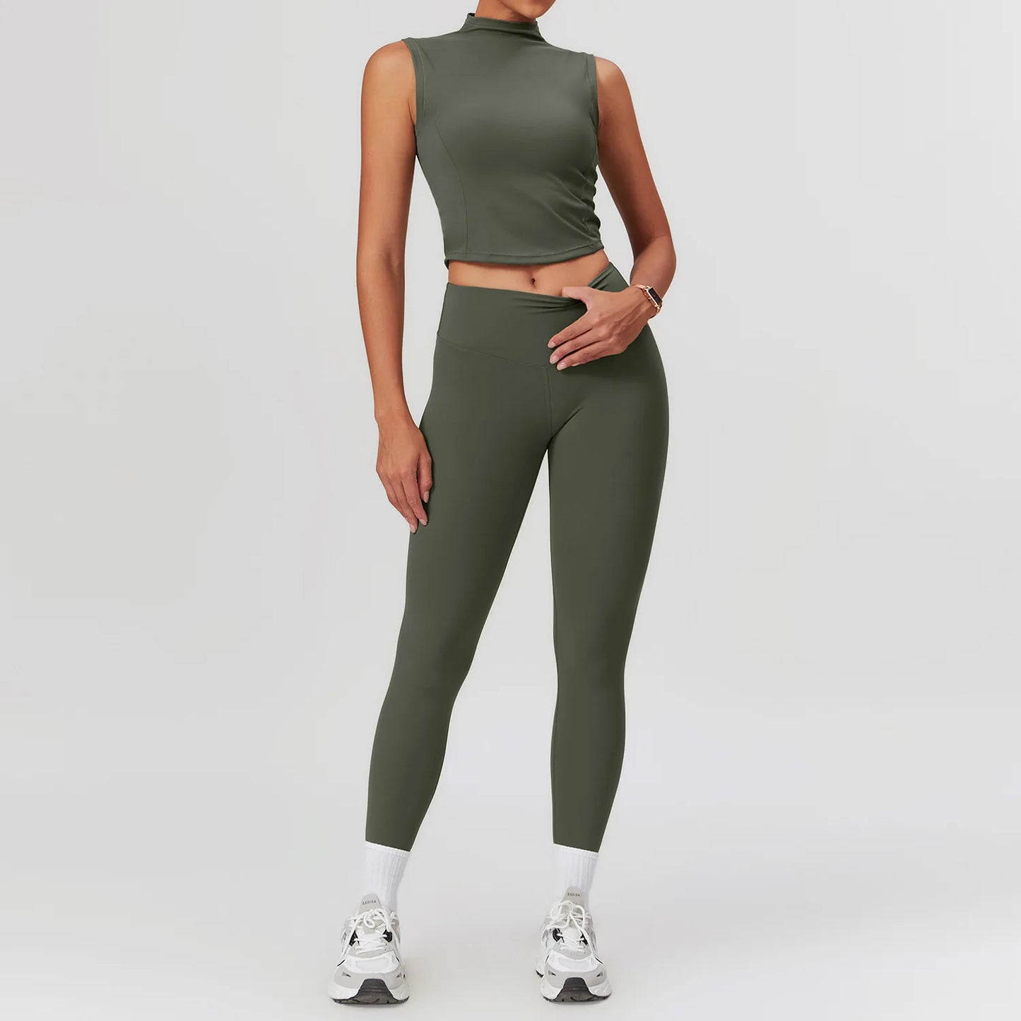 Victorious Eclipse 2PCS Yoga Skirt Set