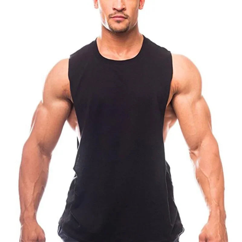 Bodybuilding Tank Tops Men/ Sports Sleeveless shirt /Muscle guys