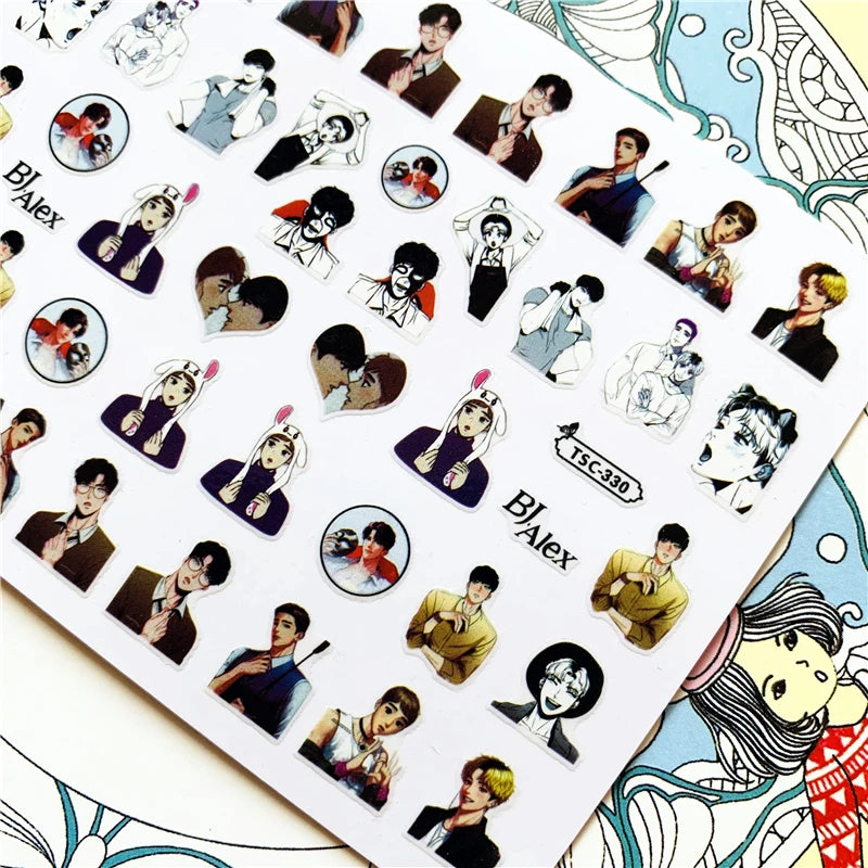 Victorious Anime Love Story Stickers