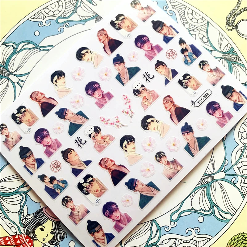 Victorious Anime Love Story Stickers