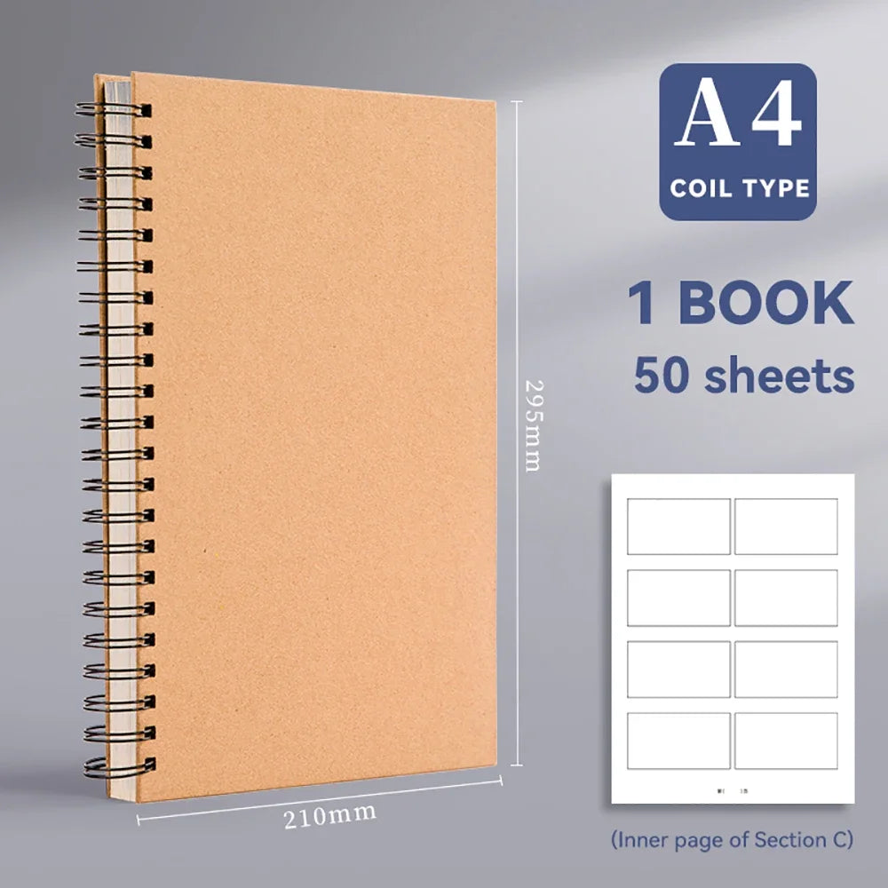 Victorious 50 Page/Book Creative Anime Split Screen Notebook Movie Storyboard