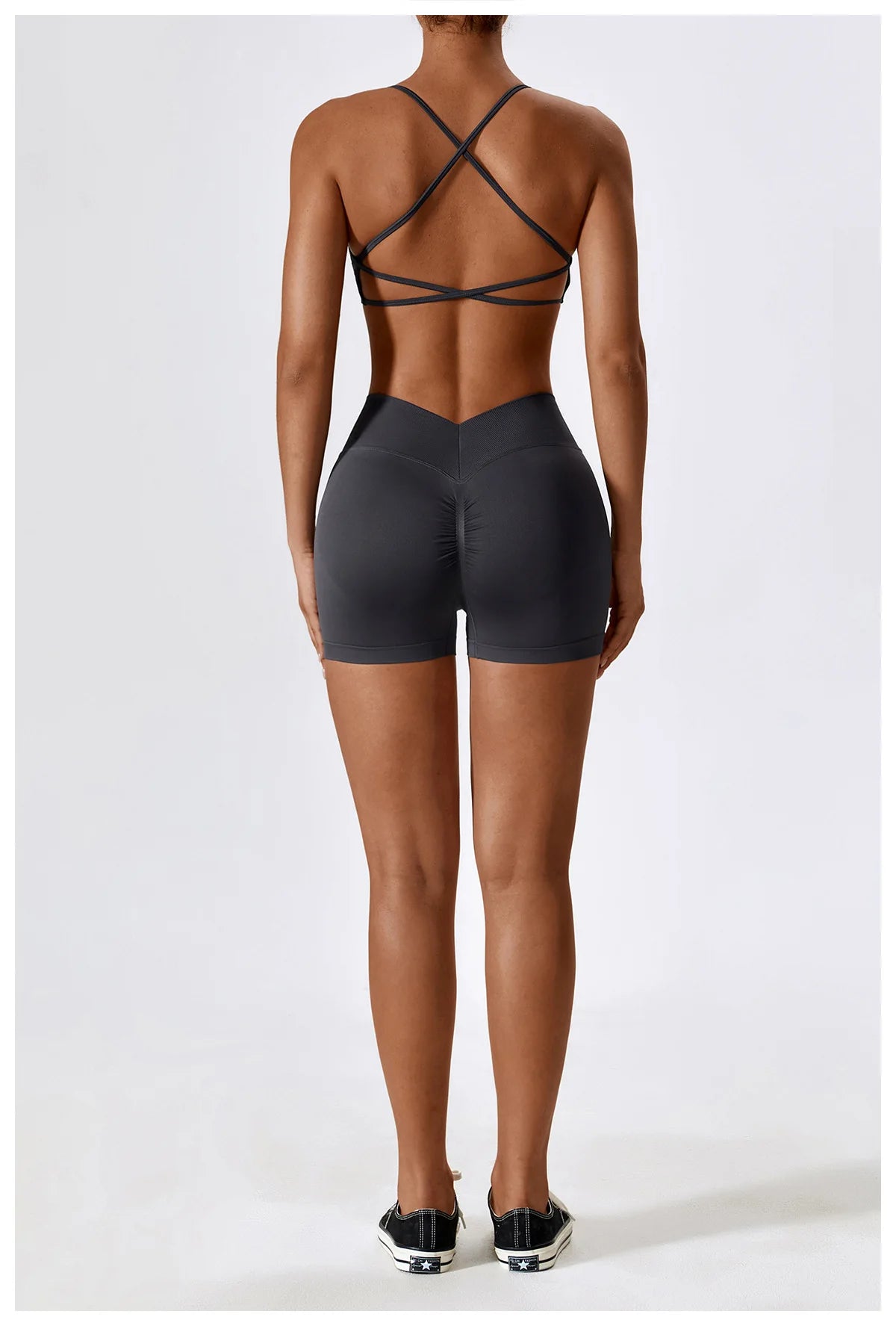Women'S Gym Yoga Set/ Moisture Wicking Full Sets/ Short & Bra (Victorious AlpFlex)