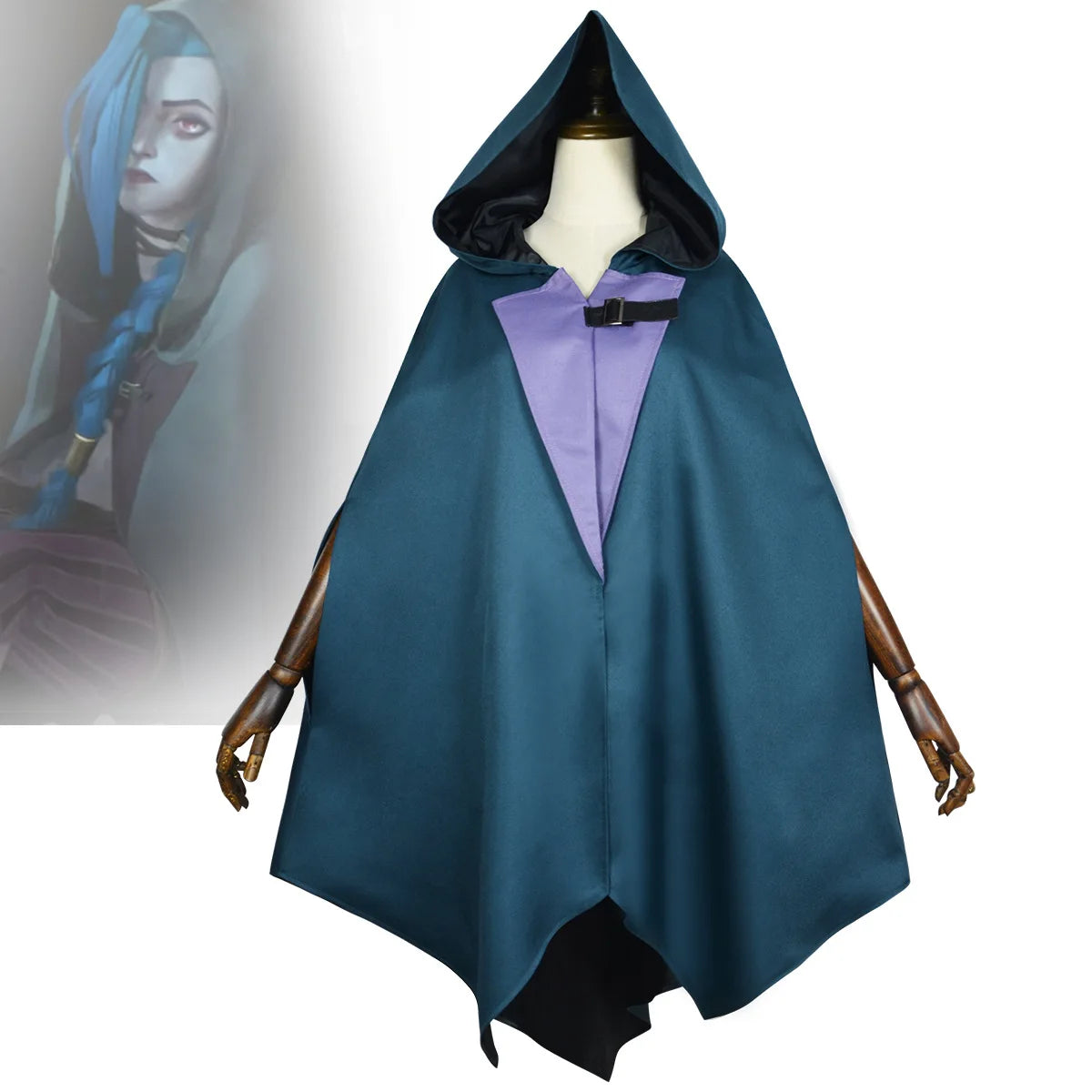 Victorious Jinx Hooded Cape Cosplay