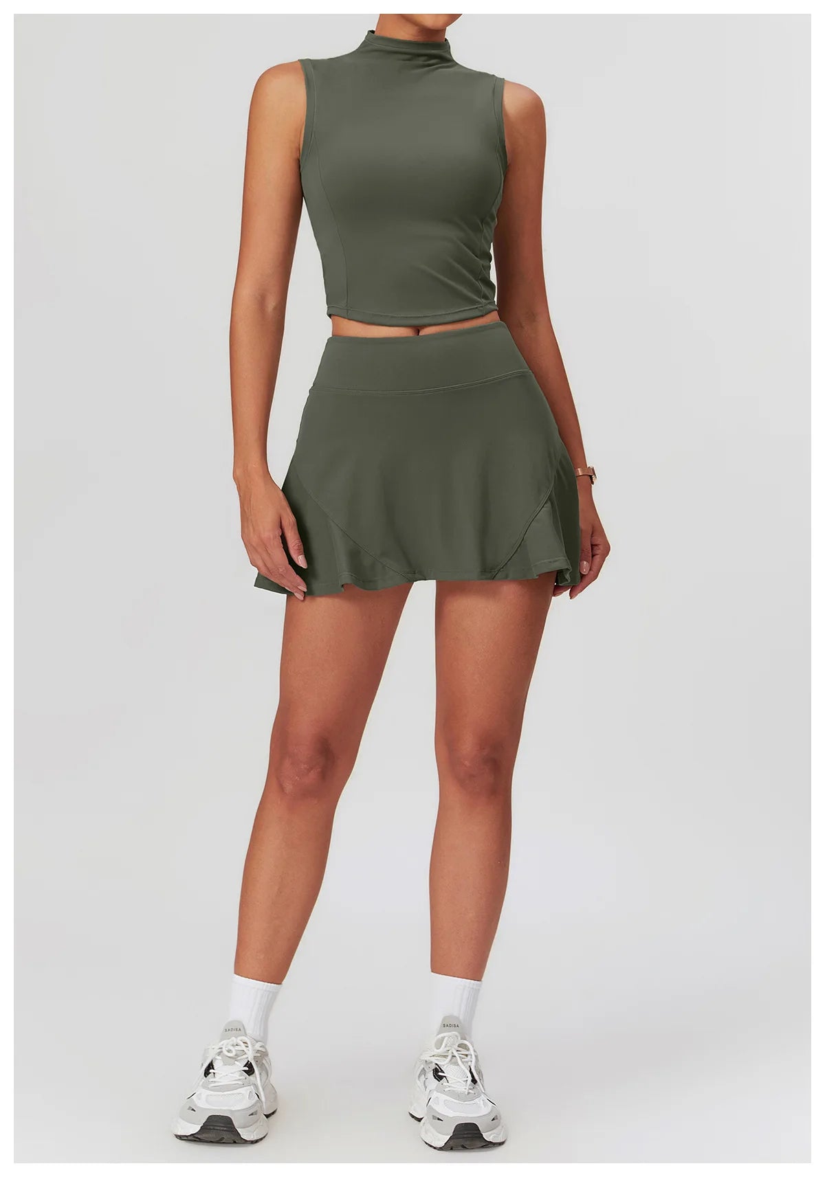 Victorious Eclipse 2PCS Yoga Skirt Set