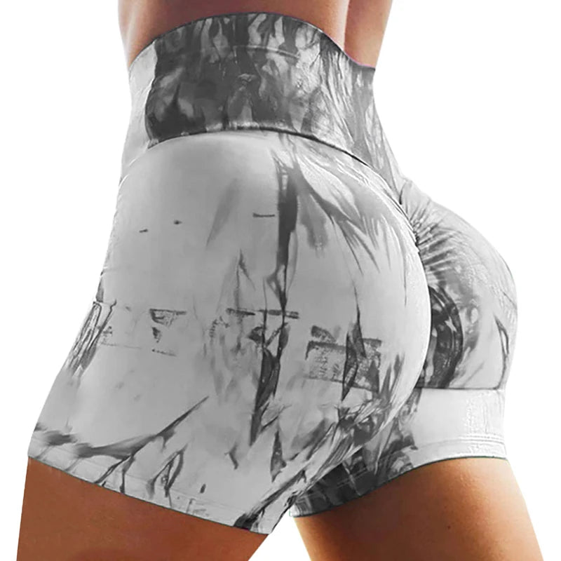 Seamless Fitness High Waist women's shorts/ Peach Gym Yoga Shorts