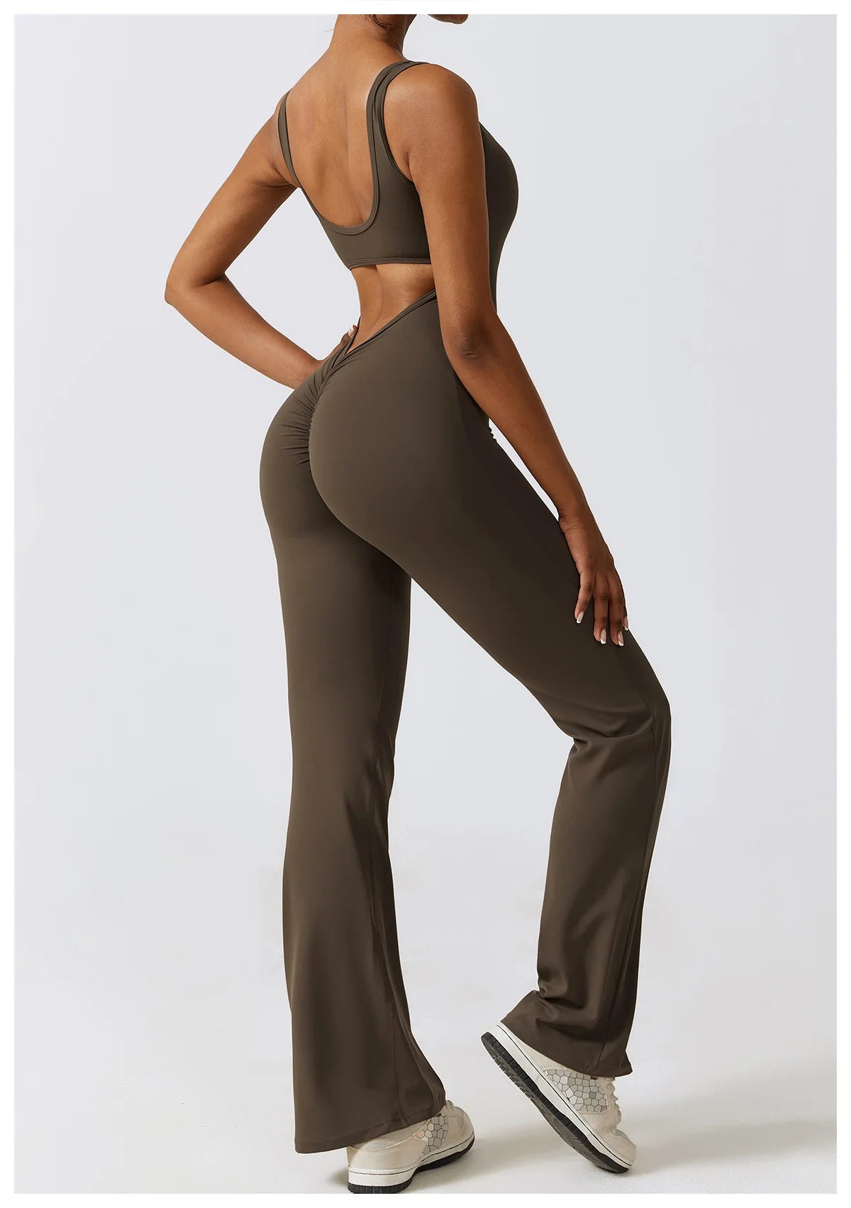 Victorious SlimForm Open Back Scrunch Gym Bodycon