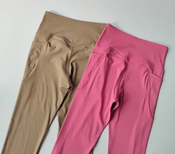 High Intensity Color Blocking Yoga Set 2PCS/ High Waist Fitness Leggings