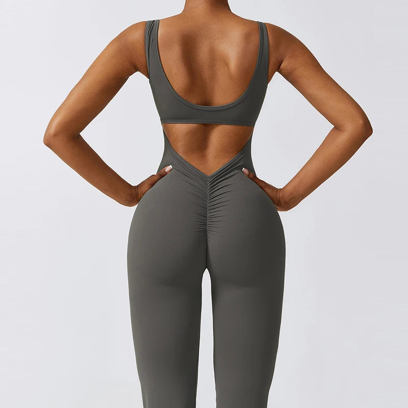 Victorious SlimForm Open Back Scrunch Gym Bodycon