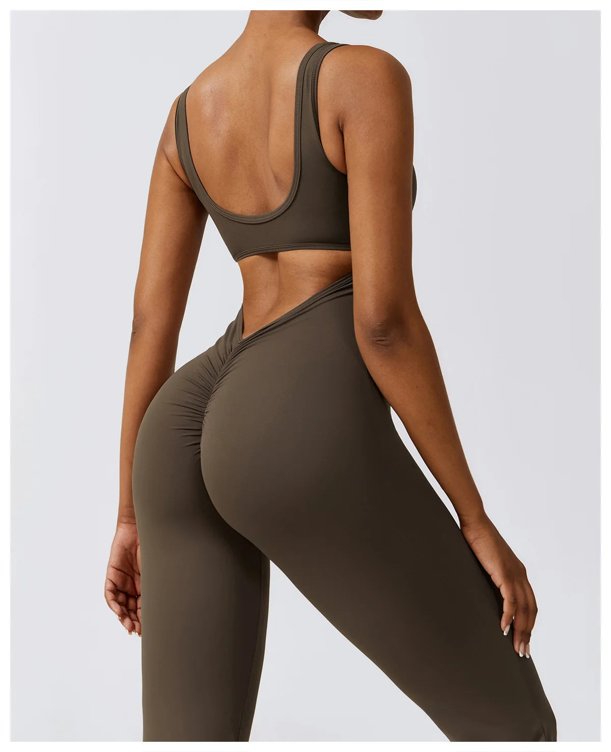 Victorious SlimForm Open Back Scrunch Gym Bodycon