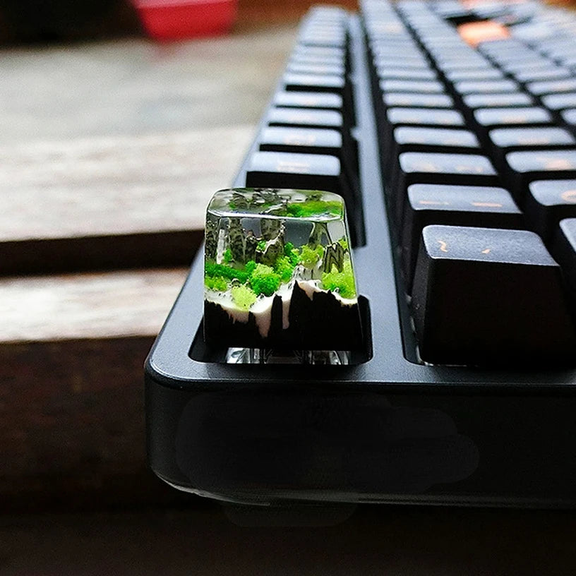 Victorious EverPeak Resin Backlit Keycap For Cherry Mx Gateron Kailh Box TTC Switch Mechanical Keyboard