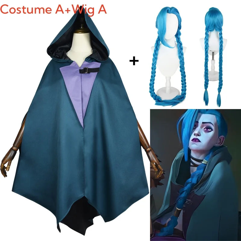 Victorious Jinx Hooded Cape Cosplay