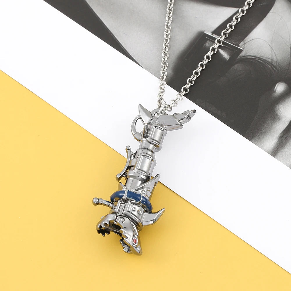 Victorious Jinx Fish Bones Rocket Launcher Metal Necklace
