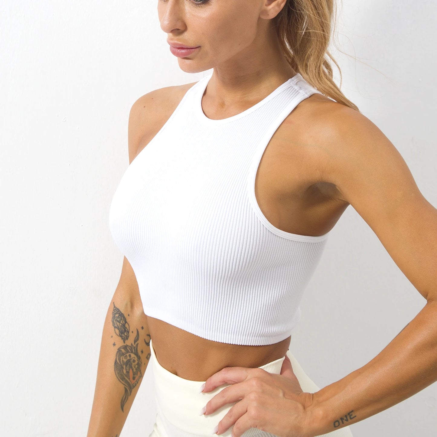 Summer Seamless Push Up Y2k tops Beautiful Sport Sexy Tank Top Mallas Casual Woman Corset Top
