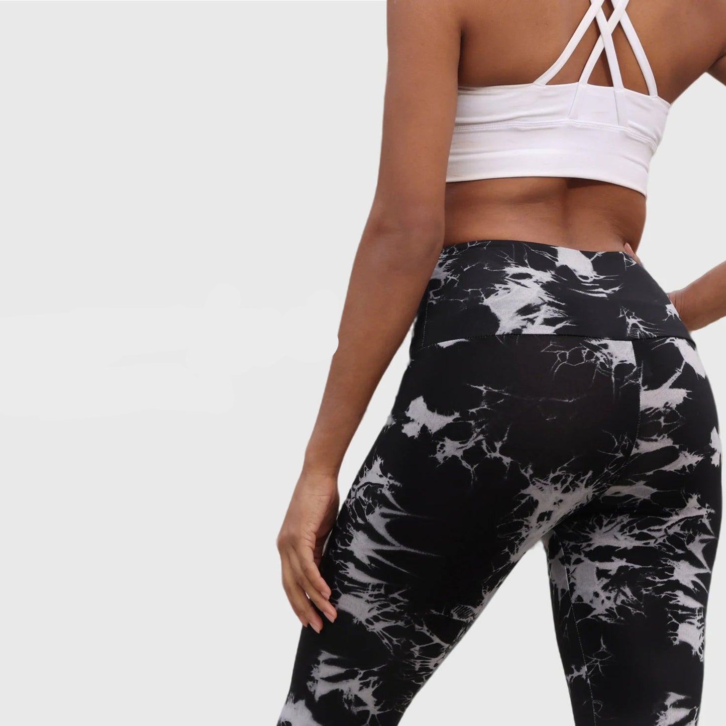 High Waisted Tie Dye Leggings Women(Victorious NexaLift Leggings)