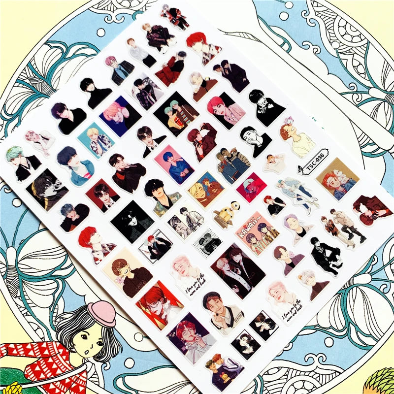 Victorious Anime Love Story Stickers