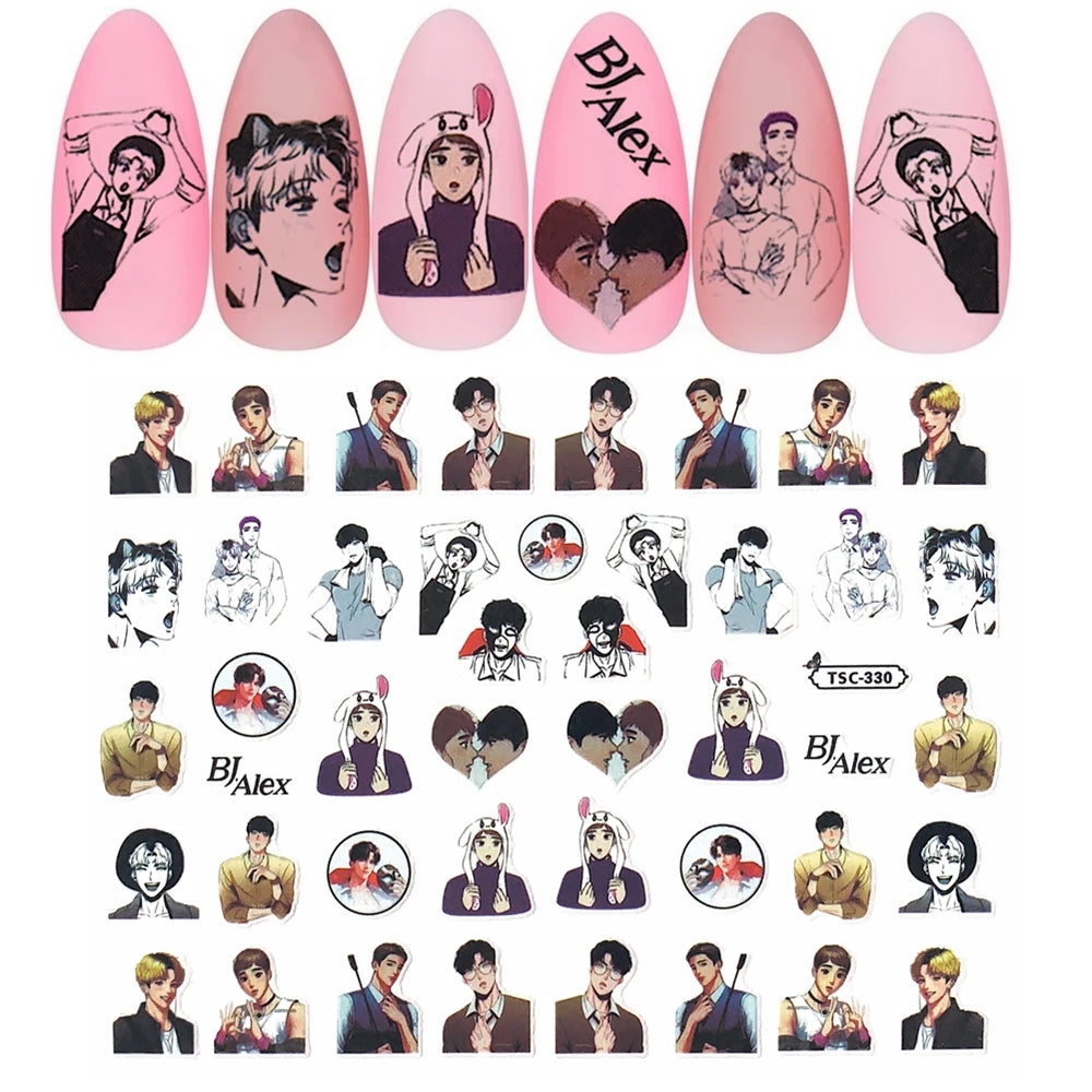 Victorious Anime Love Story Stickers