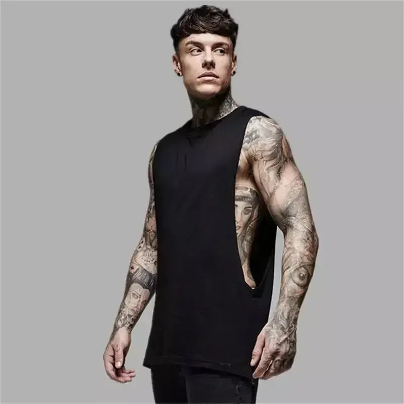 Plain Mens Fitness Sport Clothing/ Gym Bodybuilding Muscle Tank