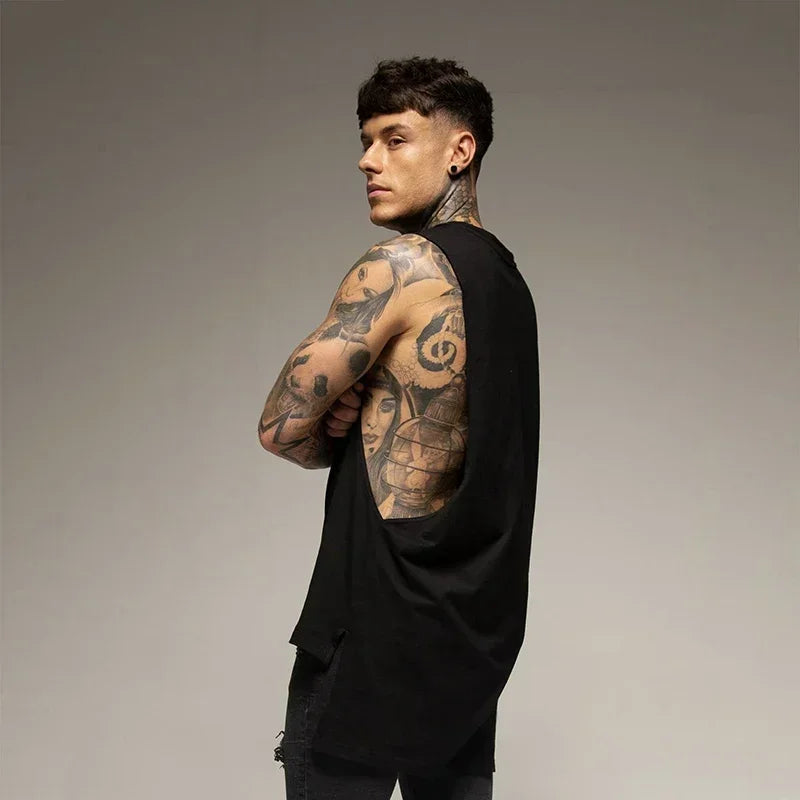 Plain Mens Fitness Sport Clothing/ Gym Bodybuilding Muscle Tank