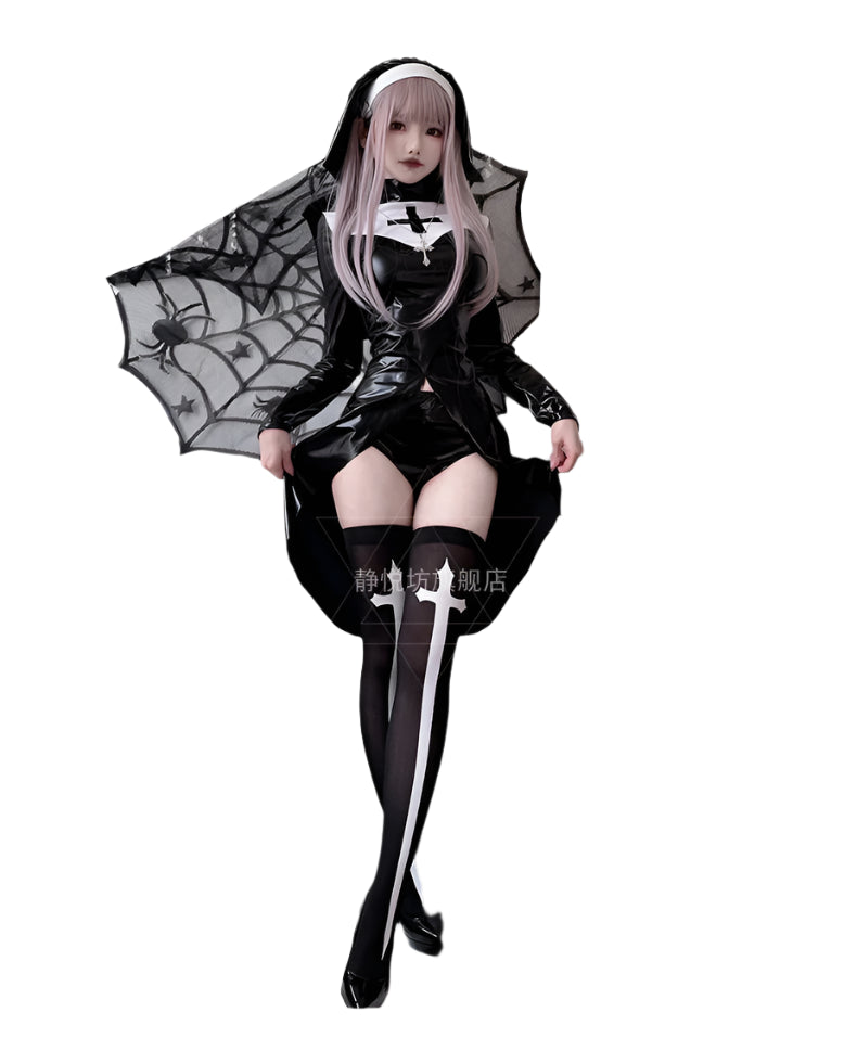 Vampire Nun Uniform Cosplay