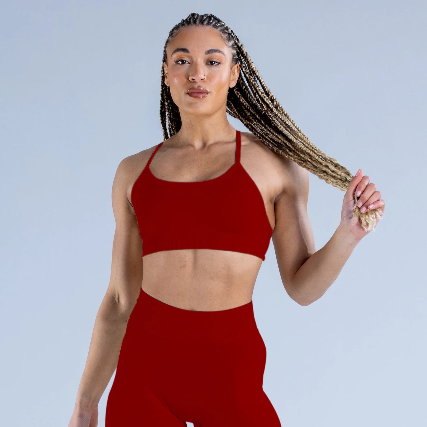 Dynamic Backless Sports Bra / High Impact Fitness / Gym Bra