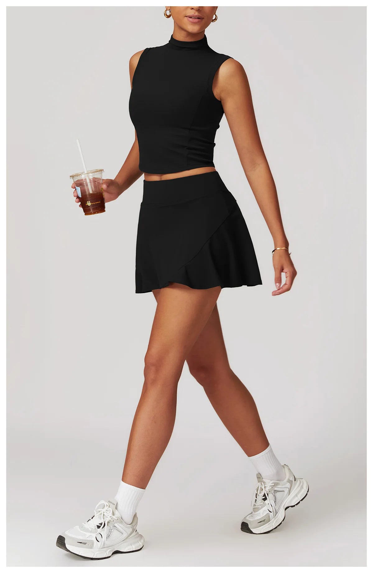 Victorious Eclipse 2PCS Yoga Skirt Set