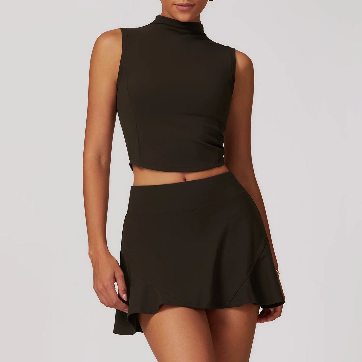 Victorious Eclipse 2PCS Yoga Skirt Set