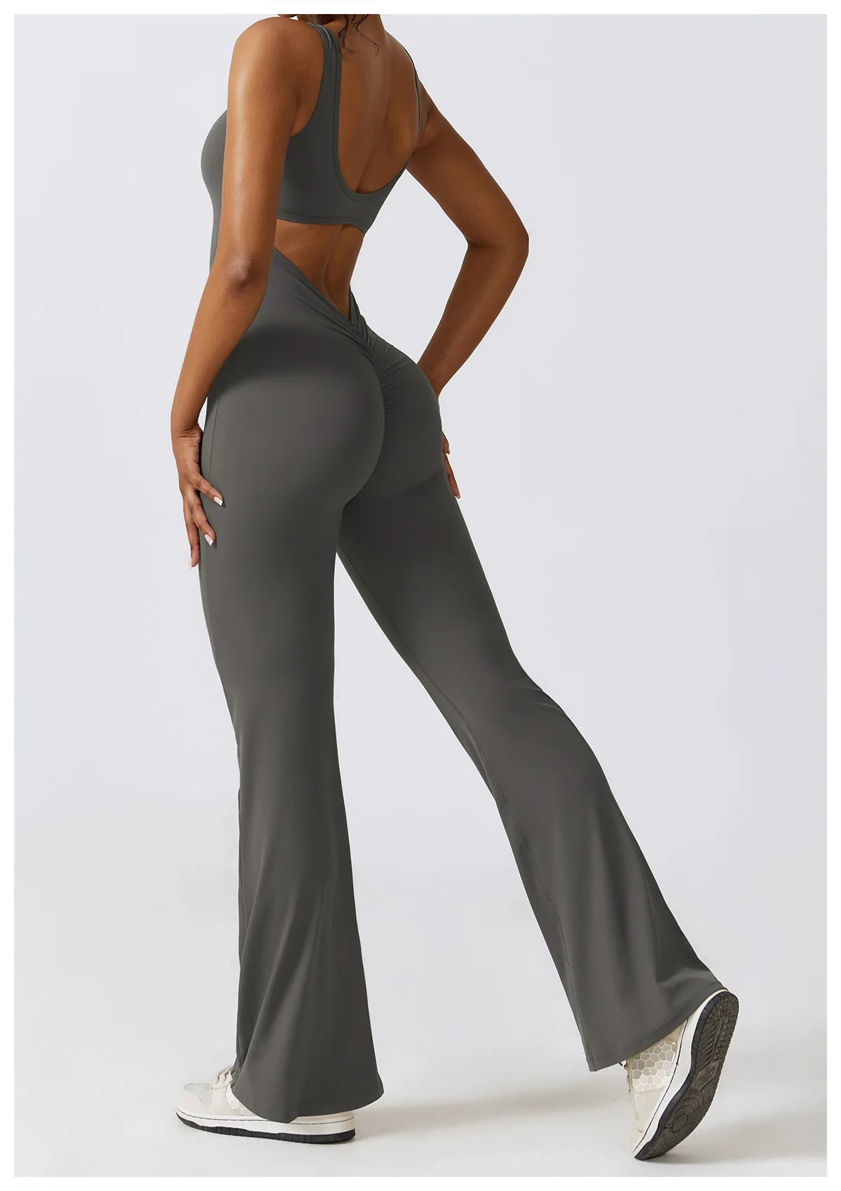 Victorious SlimForm Open Back Scrunch Gym Bodycon