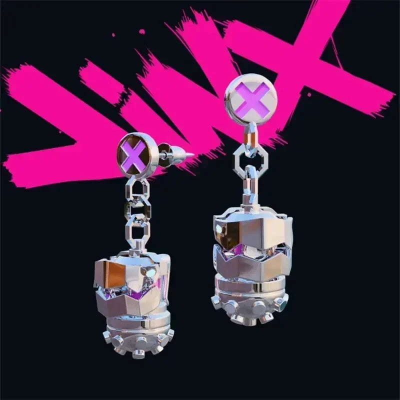 Victorious JINX Pow Pow Earrings Cosplay